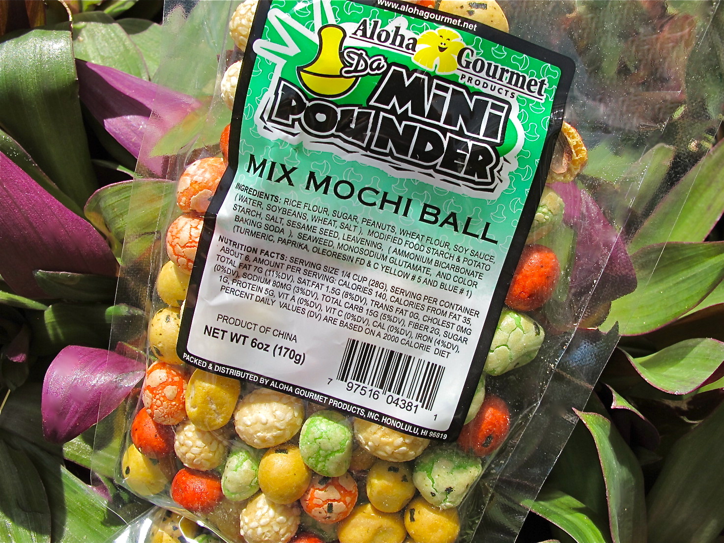 Da Mini Pounder Mix Mochi Balls – 6oz | Aloha Gourmet Products, Inc.